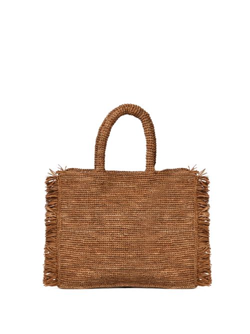 Borsa Colette Rafia con nappina Mc2 Saint Barth | COL002600452L